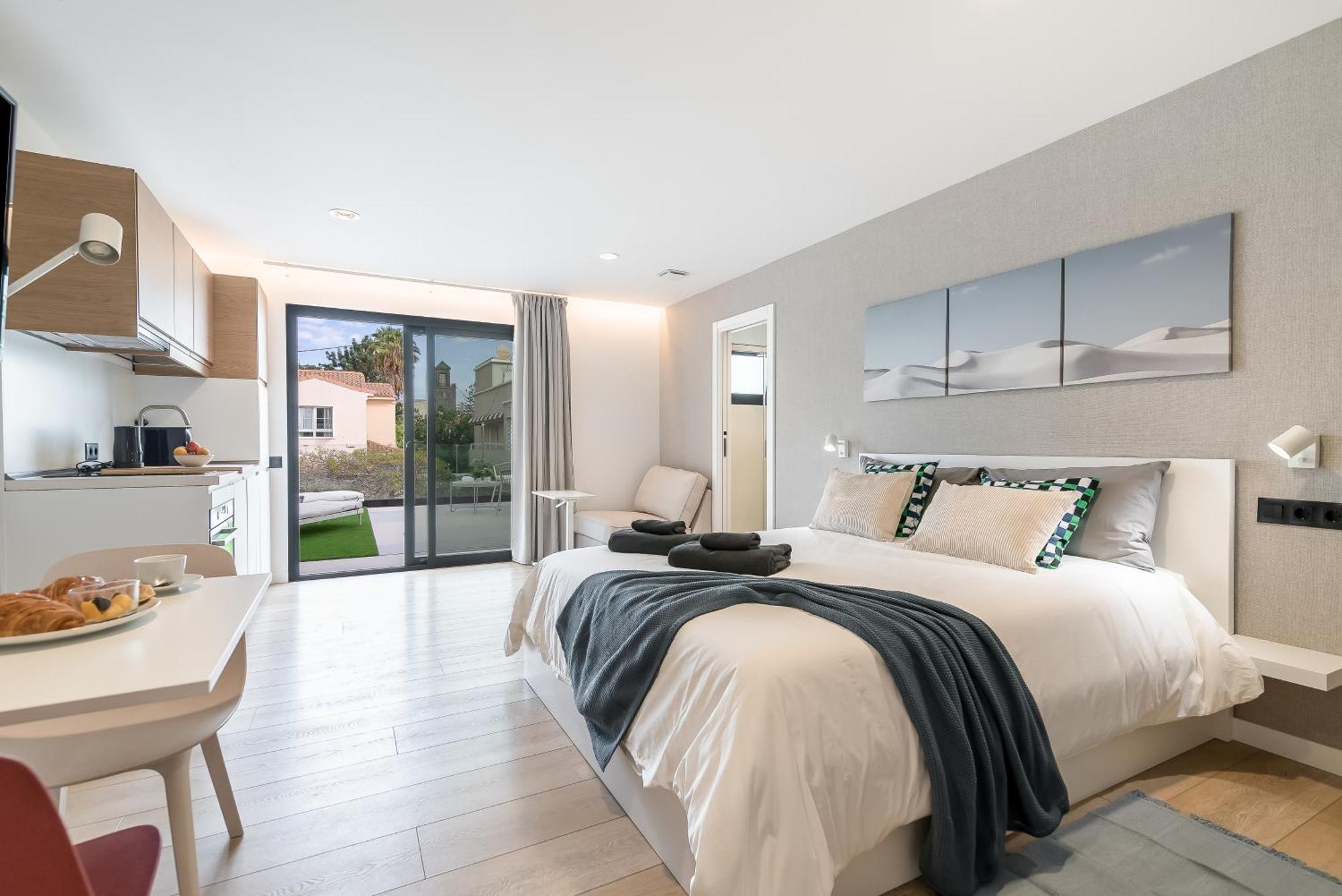 לאס פאלמס דה גראן קנאריה La Vega De Ciudad Jardin Suites מראה חיצוני תמונה