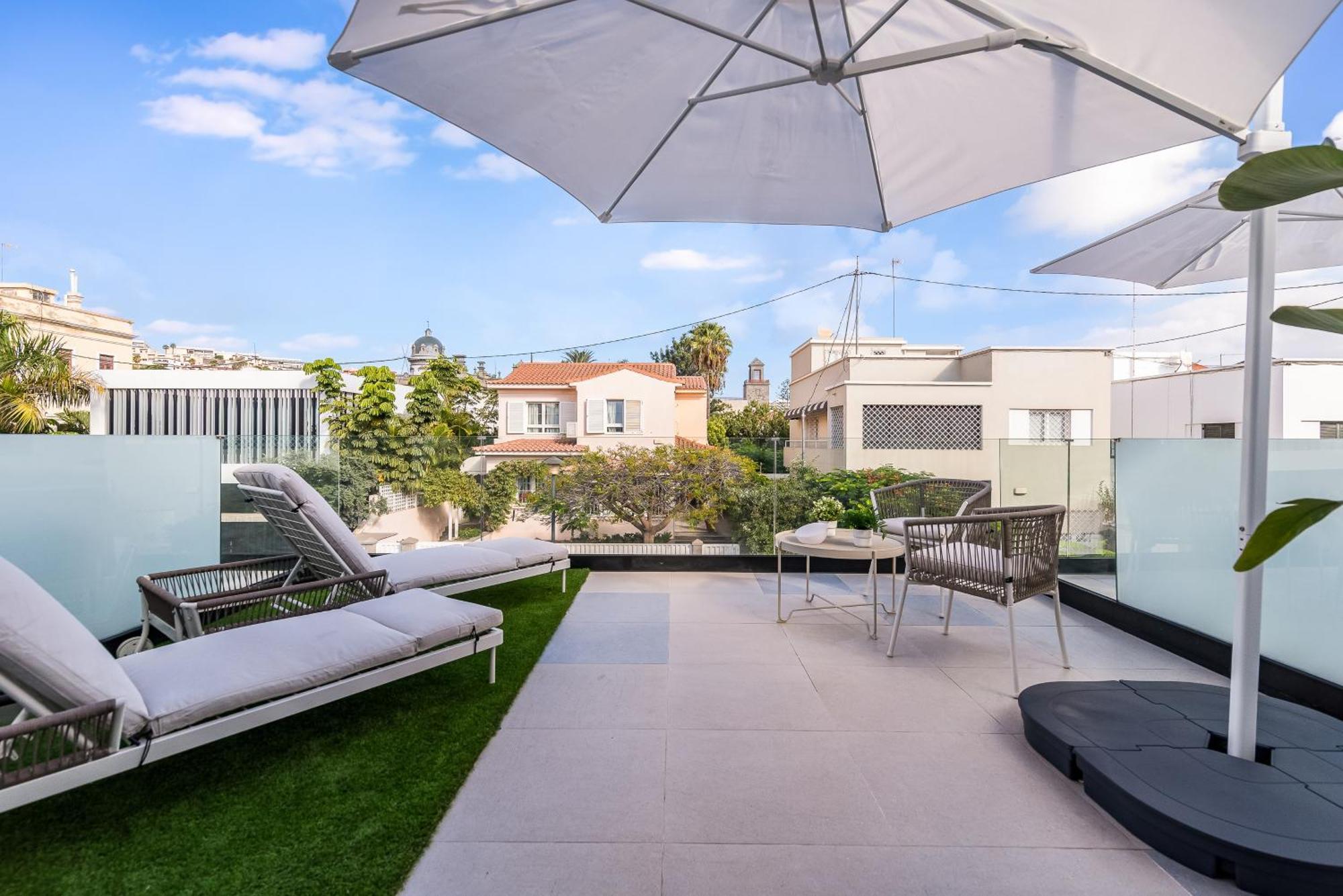לאס פאלמס דה גראן קנאריה La Vega De Ciudad Jardin Suites מראה חיצוני תמונה