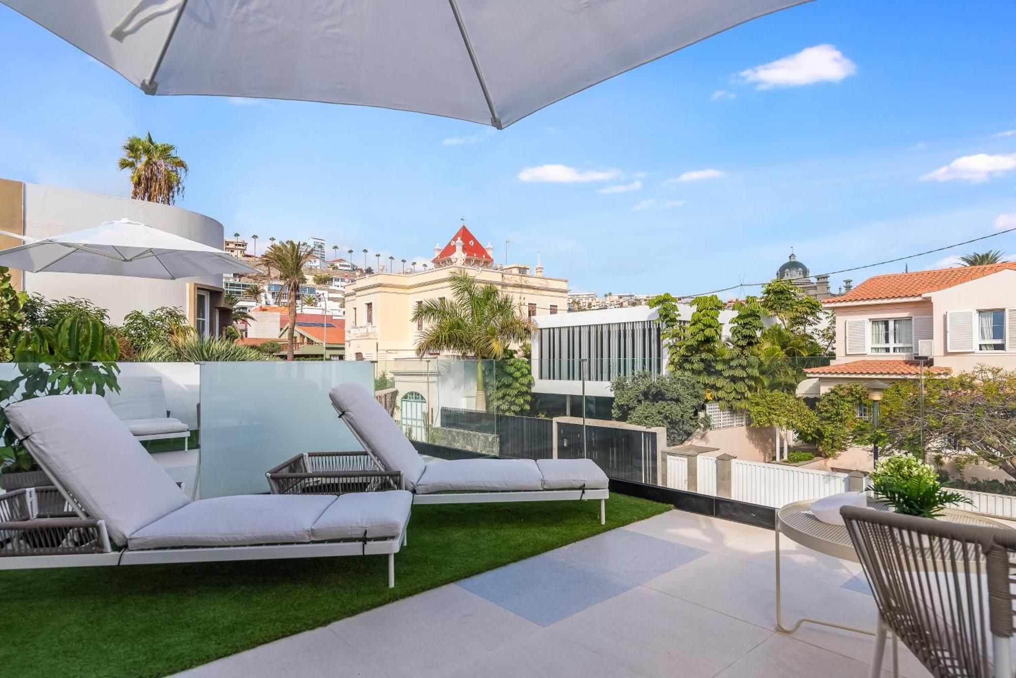 לאס פאלמס דה גראן קנאריה La Vega De Ciudad Jardin Suites מראה חיצוני תמונה