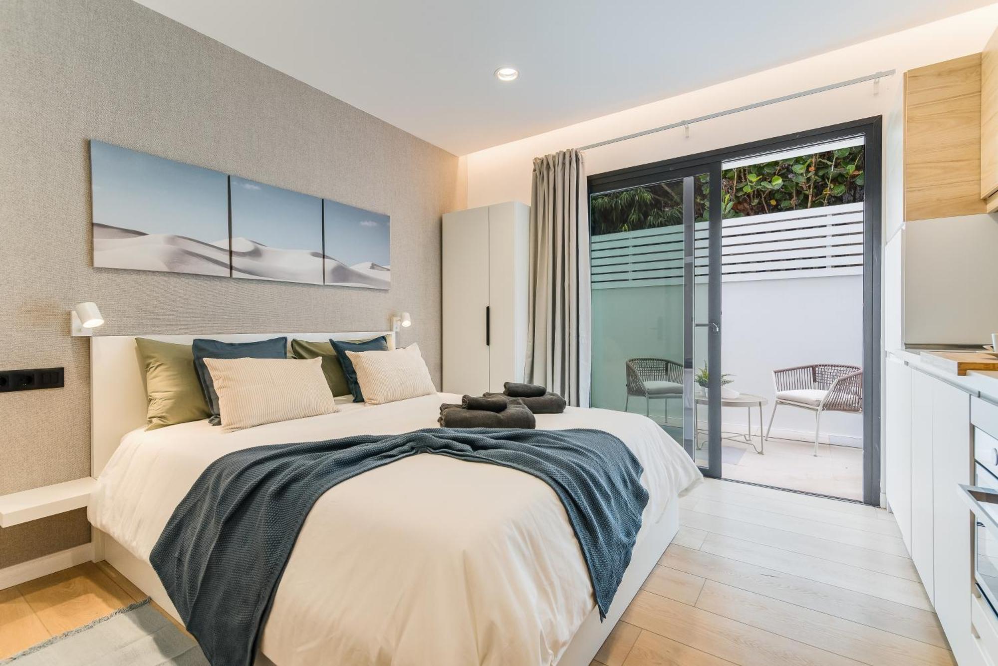 לאס פאלמס דה גראן קנאריה La Vega De Ciudad Jardin Suites חדר תמונה