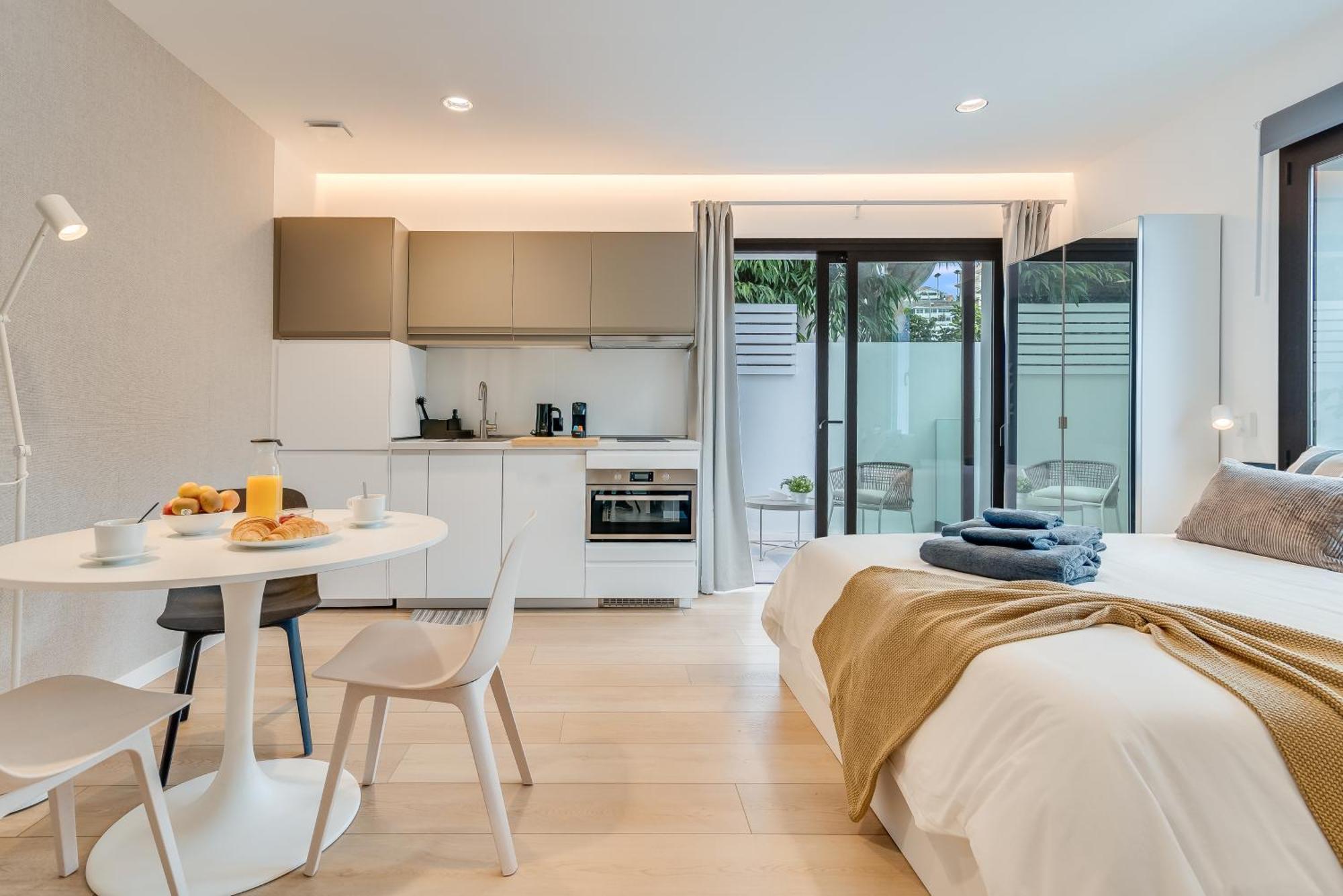 לאס פאלמס דה גראן קנאריה La Vega De Ciudad Jardin Suites חדר תמונה