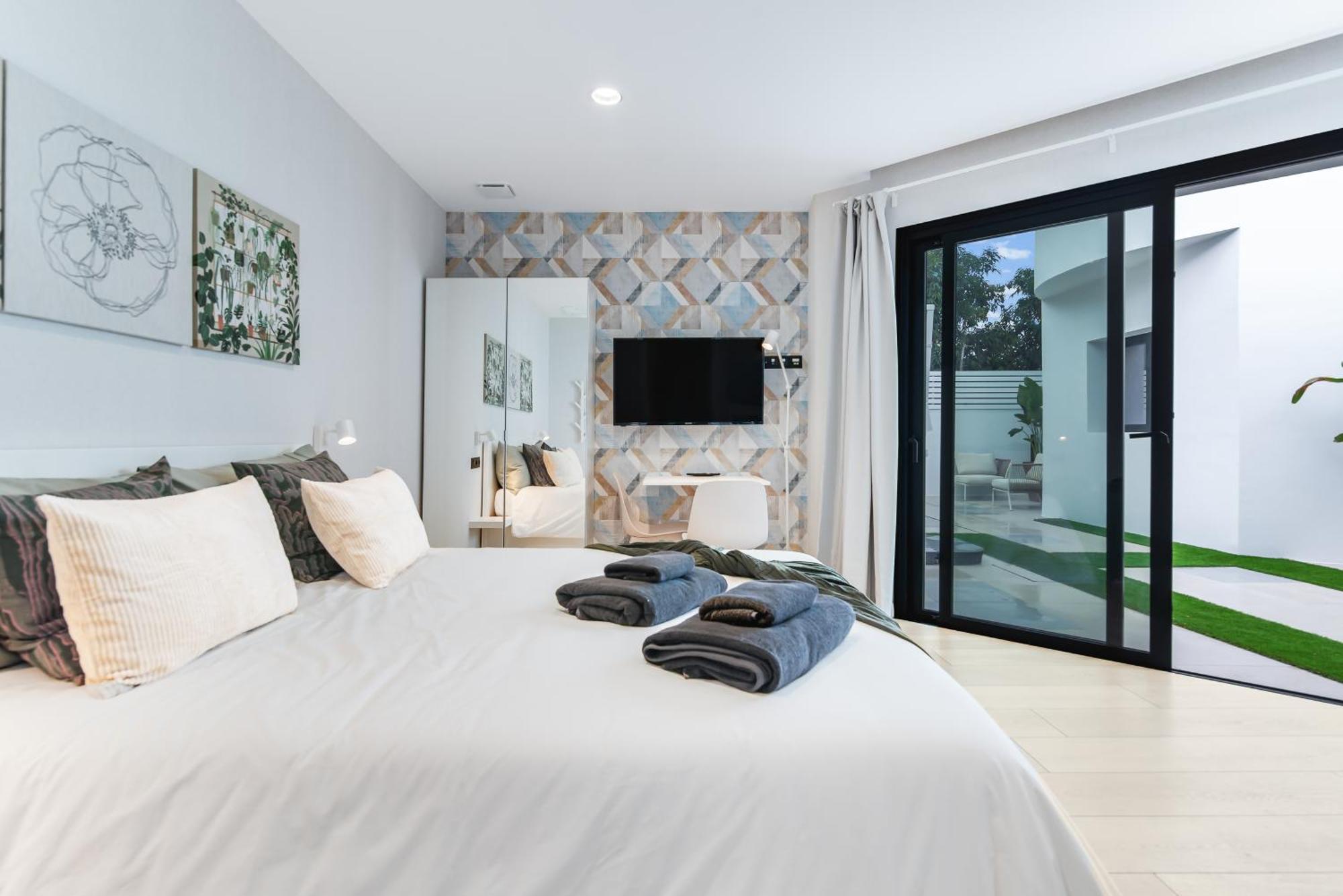 לאס פאלמס דה גראן קנאריה La Vega De Ciudad Jardin Suites חדר תמונה